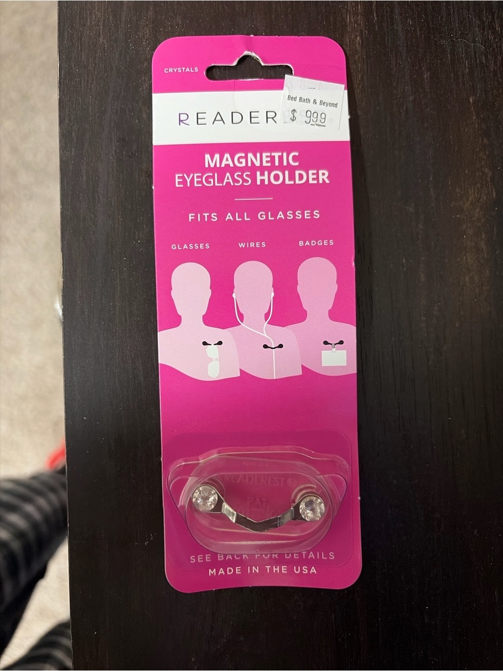 Magnetic Eyeglass Holder